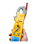 Swivel Clamp Meter, Dual Display, 400A, Inrush